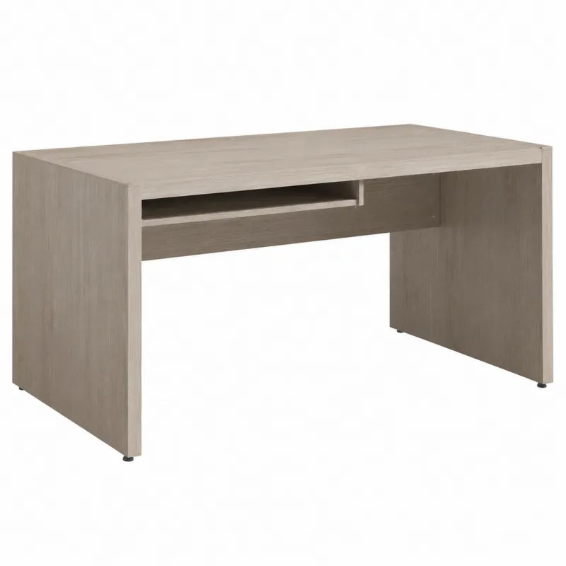 Biurko prostokątne z płyty MDF 120x60x75 cm dąb